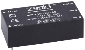 20W小体积AC/DC电源模块-ZPR20-SXX系列